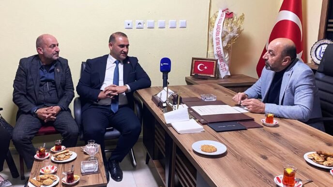 Bursa BBP Heyeti Yıldırım Erzurumlular Derneğini Ziyaret Etti